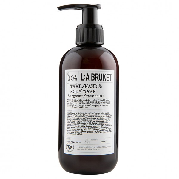 No. 104 Liquid Soap Bergamot/Patchouli 240ml