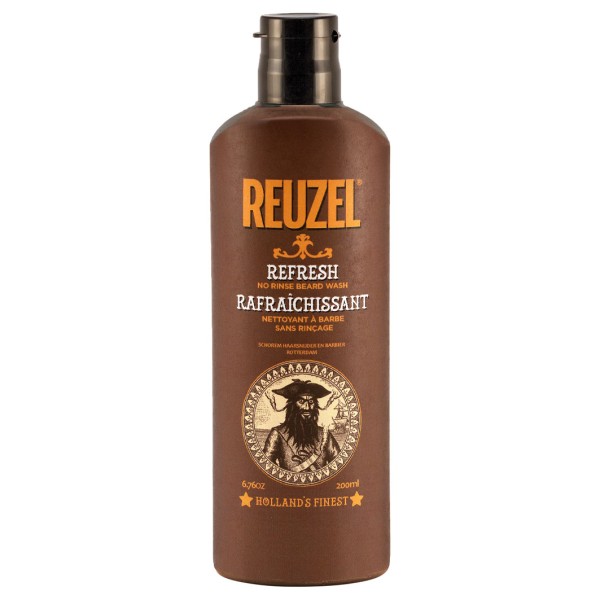 Refresh No Rinse Beard Wash 200ML (6.76oz)