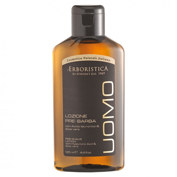 Erboristica di Athena´s UOMO Pre-Shave Lotion mit Hyaluronsäure und Aloe Vera