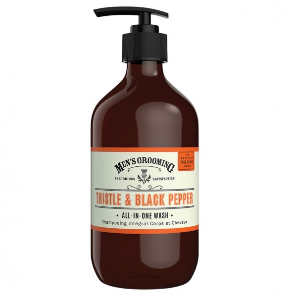 Men's Grooming Thistle & Black Pepper All-in-One Wash