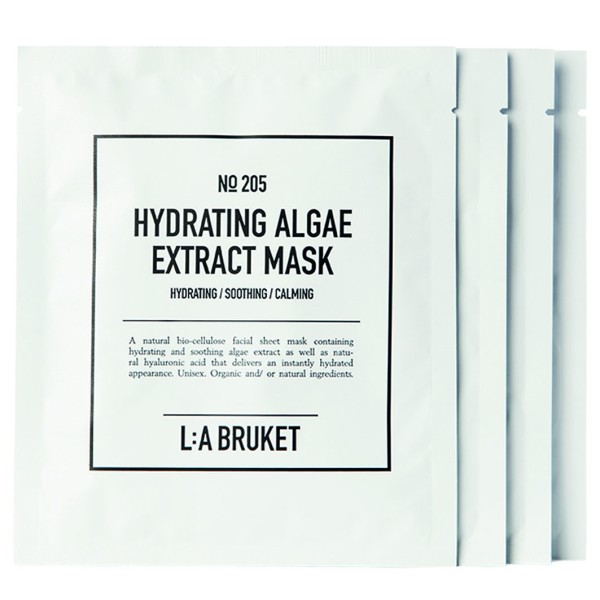 No. 205 Hydrating Algae Extract Mask, package of 4 pcs
