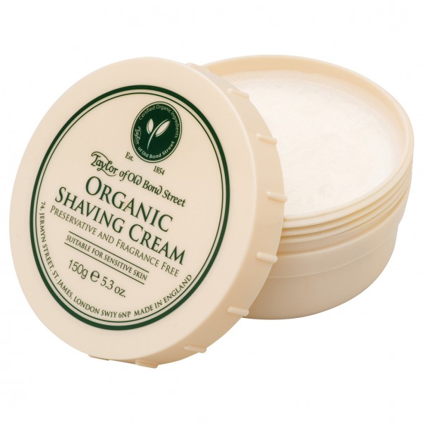 Organic Shaving Cream Bowl 150 ml