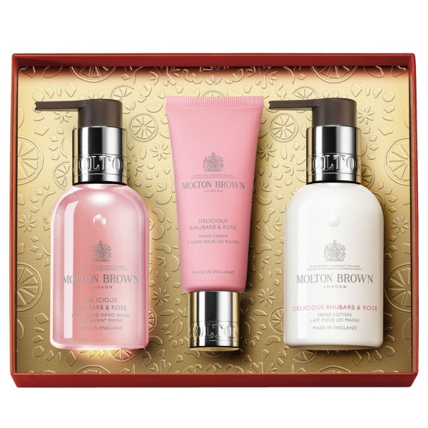 Delicious Rhubarb & Rose Hand Care Gift Set
