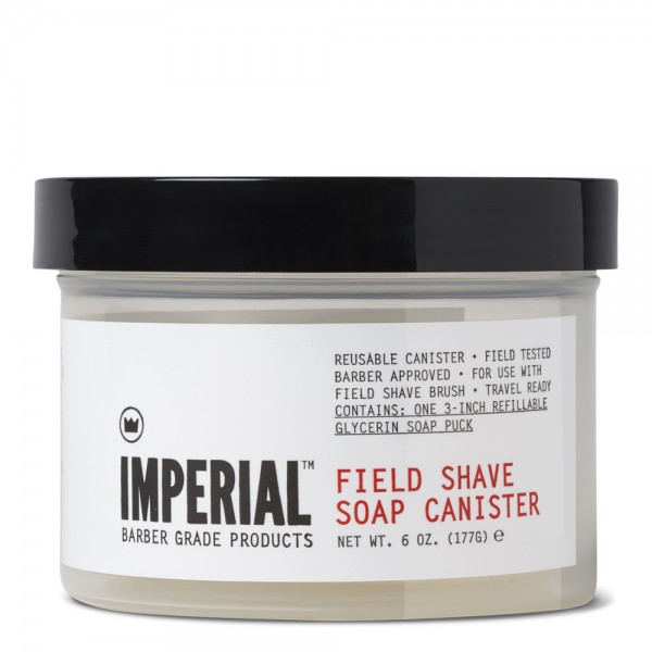 Imperial Barber Field Shave Soap Canister
