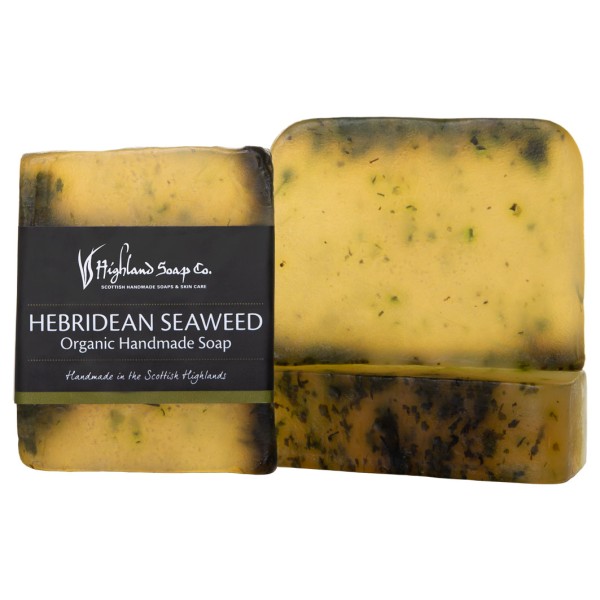Organic Glycerine Soap Hebridien Seaweed 150g Algenseife von den Hebriden Inseln