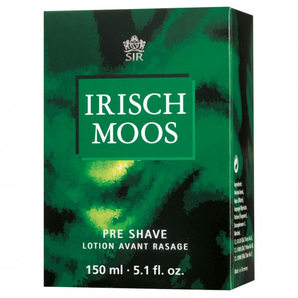Sir Irisch Moos, Pre Shave Lotion