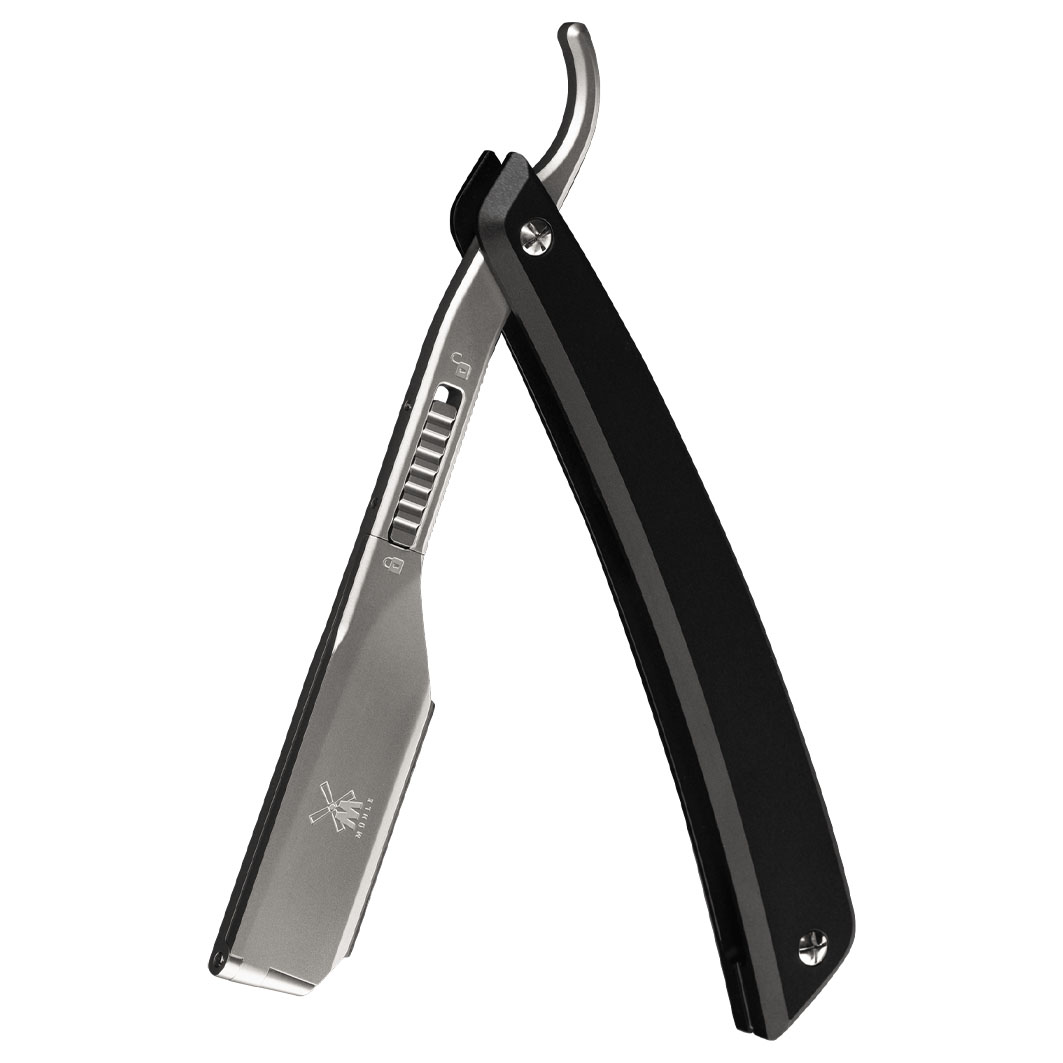 ENTHUSIAST - Rasiermesser mit Wechselklinge, Aluminumheft, schwarz, für  klassische Rasierklingen | Rasiermesser | Rasur