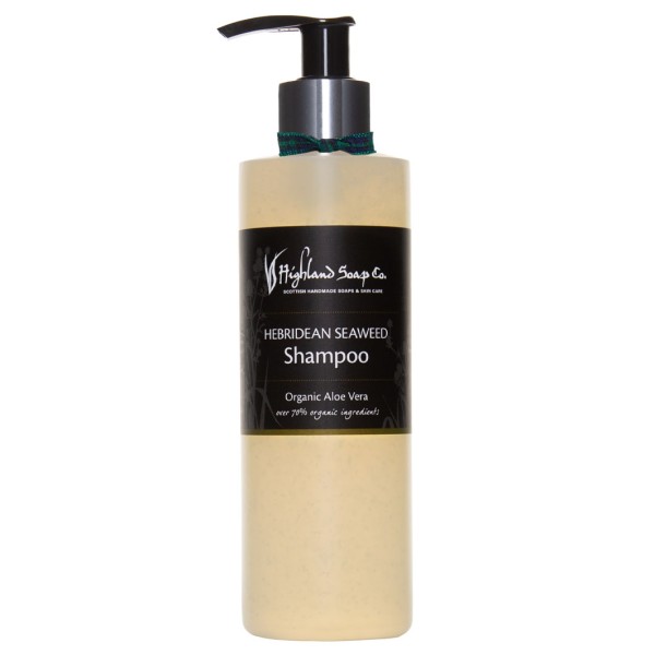 Organic Shampoo Hebridean Seaweed mit Aloe-Vera für alle Haartypen 250ml