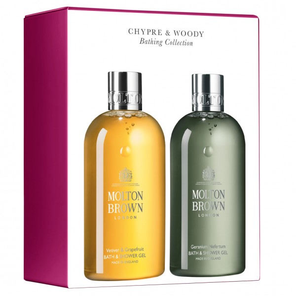 Chypre & Woody Bathing Collection, 2 x 300ml