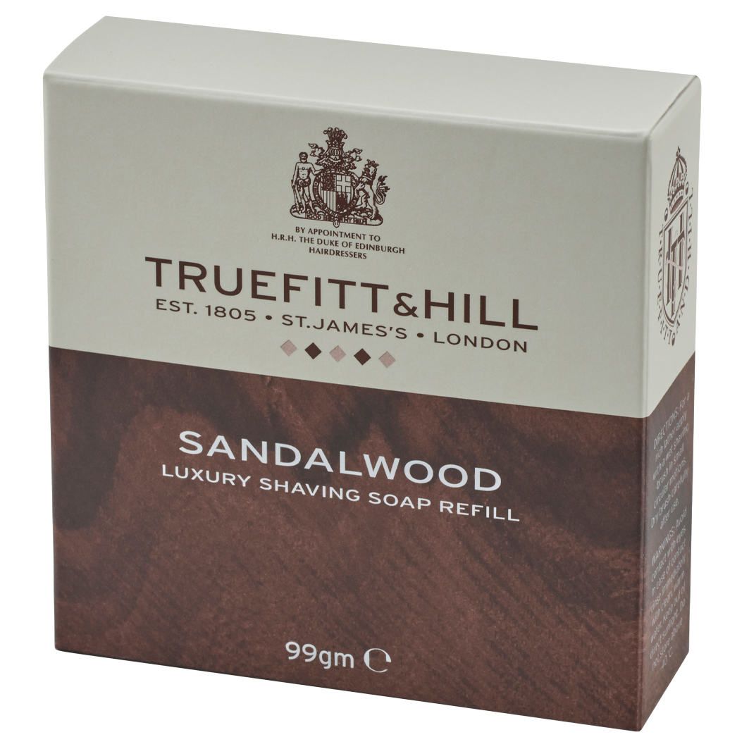 Sandalwood Luxury Shaving Soap Refill | Britische Rasurikonen | Rasur