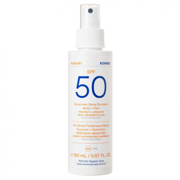 YOGHURT Sonnenschutz Sprüh-Emulsion für Gesicht und Körper SPF50