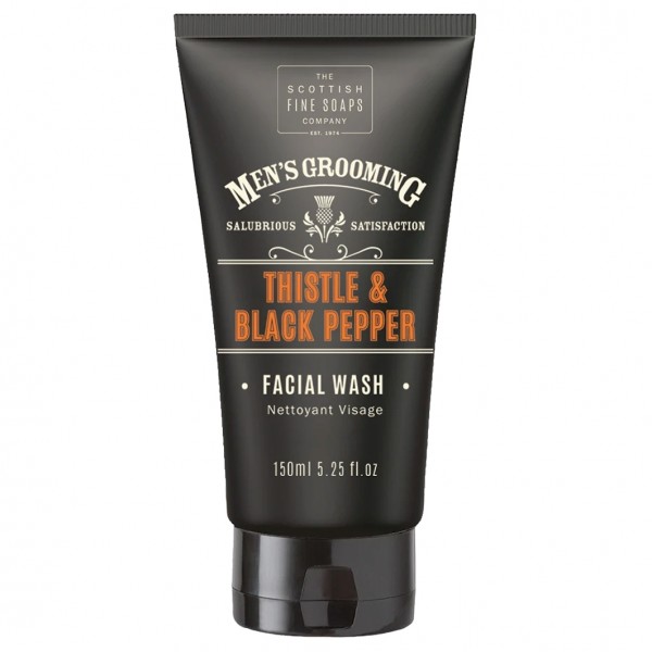 Men's Grooming Thistle & Black Pepper Facial Wash